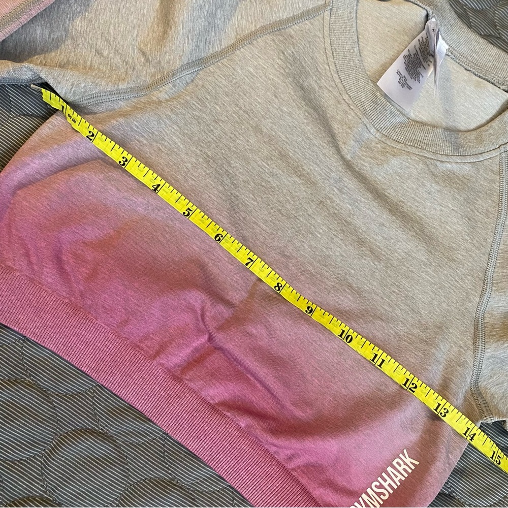 Gymshark Pink/Gray Ombré set. Read description please.